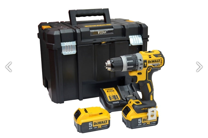 DeWalt DCD796PM 18v Combi Drill c w 1x5ah 1x4ah batteries