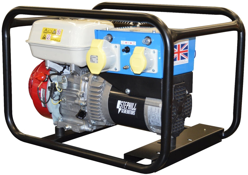 Stephill 3.4kVa Generator w/ Honda Engine- 4 sockets