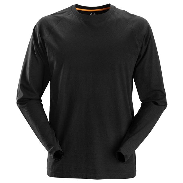 Snickers 2410 AllroundWork Long Sleeve T-Shirt (0400 Black)