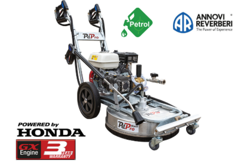 PW Combi-Wash patio cleaner & power washer
