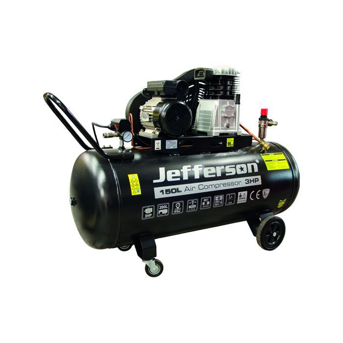 Jefferson 150 Litre 3HP 10 Bar Compressor (230V)