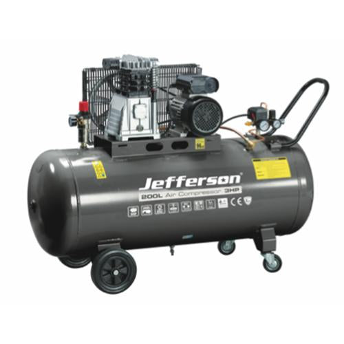 Jefferson 200 Litre 3HP 10 Bar Compressor (230V)