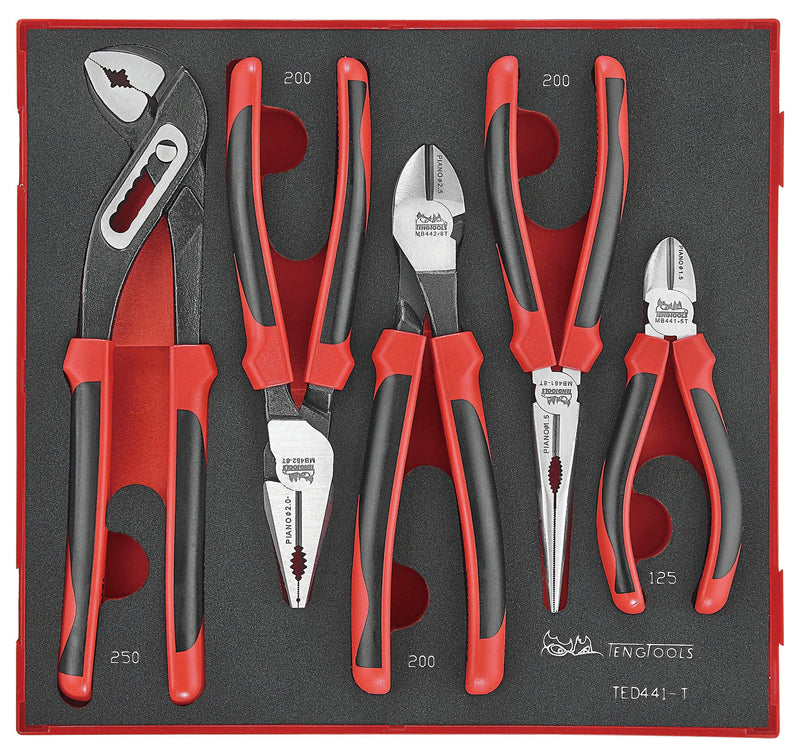 TengTools TED 441-T Plier Set