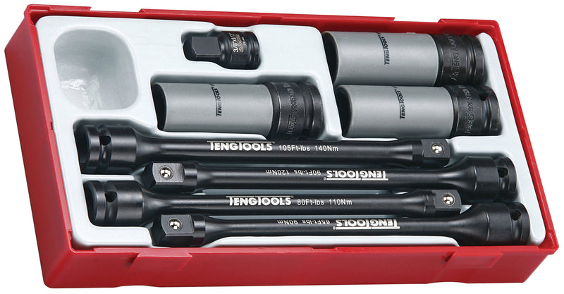 TengTools TTTS08 8 Piece Torque Stick Set