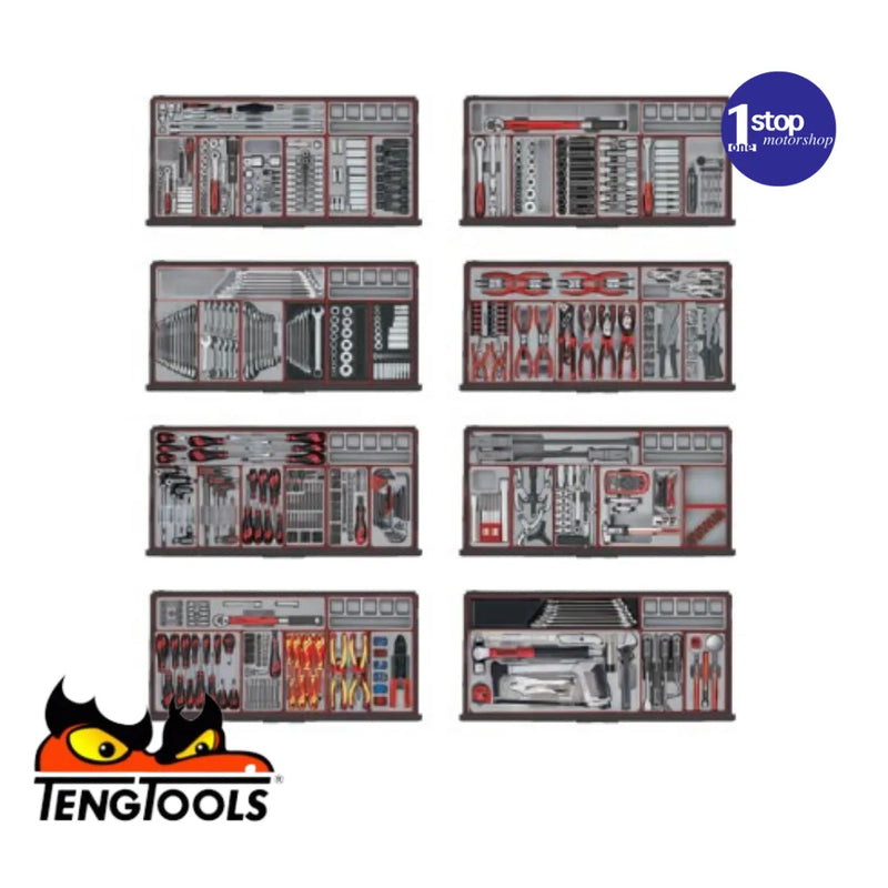 Teng Tools 1004 Pc Work Station Black TCMM1004NBK-1