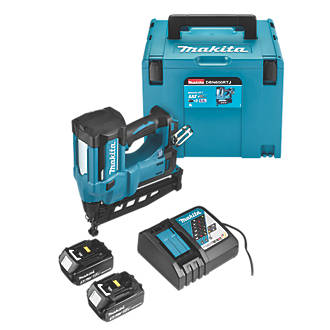 MAKITA DBN600RTJ 64MM 18V 5.0AH LI-ION LXT SECOND FIX CORDLESS NAIL GUN