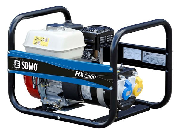 SDMO HX2500 Petrol Generator 2.75kVa (POA)