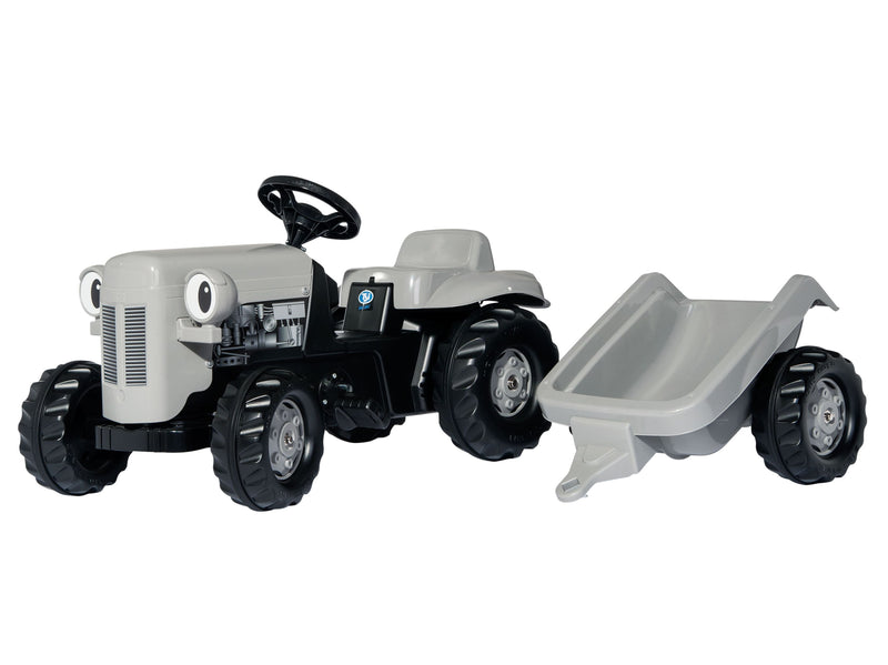 Rolly Kid Little Grey Fergie w/Trailer