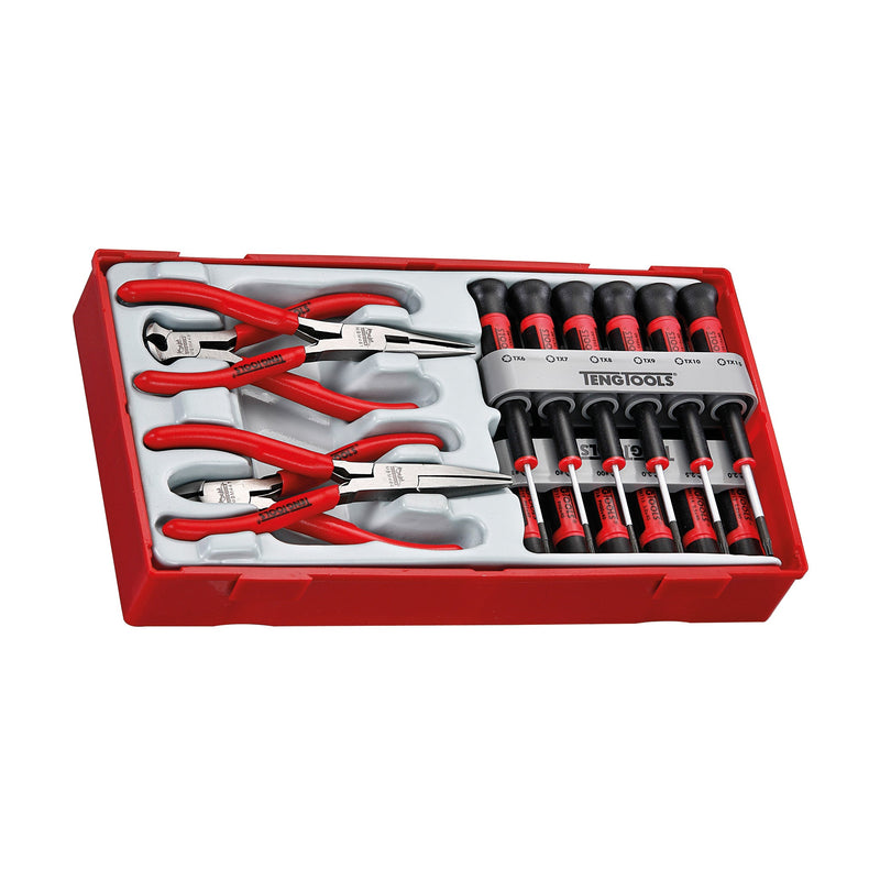 Teng Tools 16PC Mini Plier and Screwdriver Set TTMI16