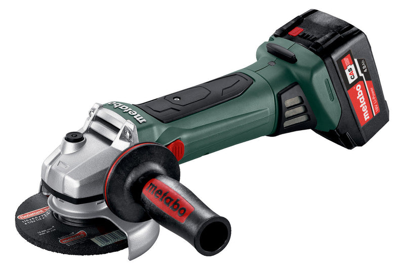 Metabo W 18 LTX 125 QUICK CORDLESS ANGLE GRINDERS ( body only)